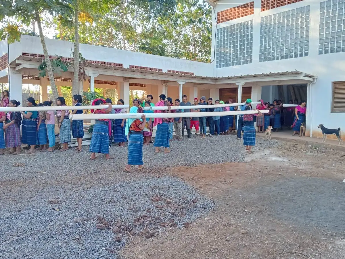 04-Abastecemento-Mam-Cajola Sesión formativa sobre agroecoloexía con perspectiva de xénero da organización ACPP en El Salvador. Compostela máis Solidaria