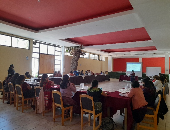 MPDL GUatemala Sesión formativa sobre agroecoloexía con perspectiva de xénero da organización ACPP en El Salvador. Compostela máis Solidaria