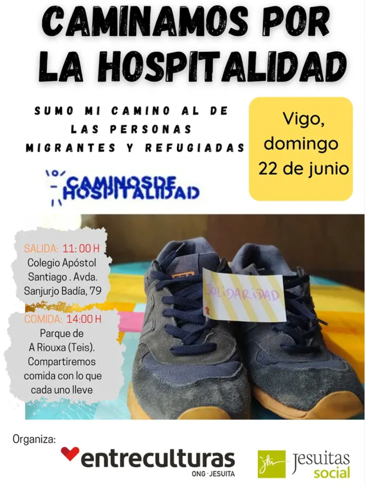 Cartaz do evento camiño de hospitalidad